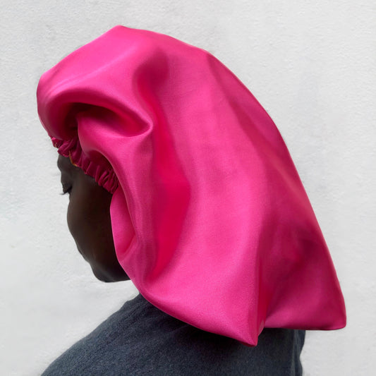 Large Silk-Satin Bonnet