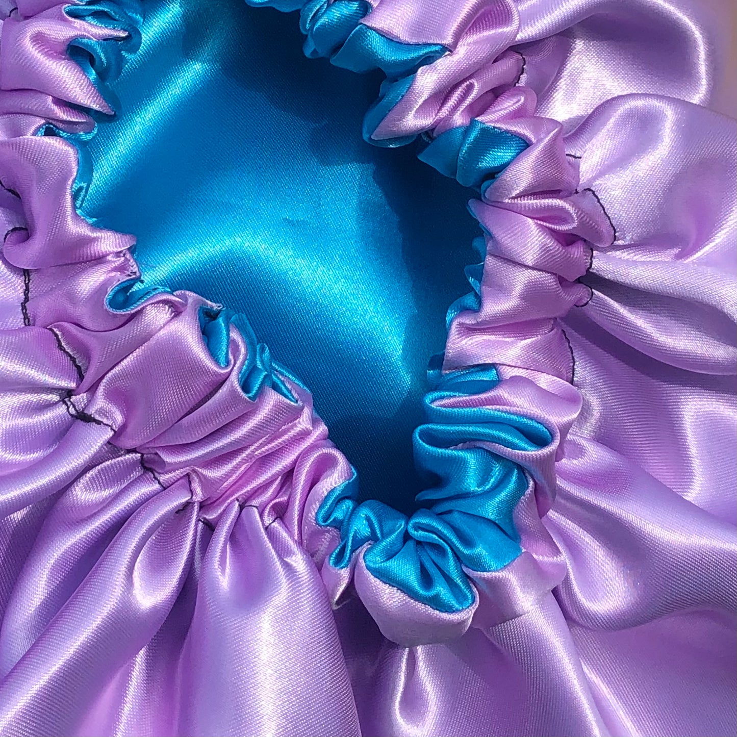 Large Silk-Satin Bonnet