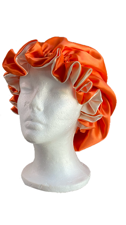 Large Ruffle Bonnet