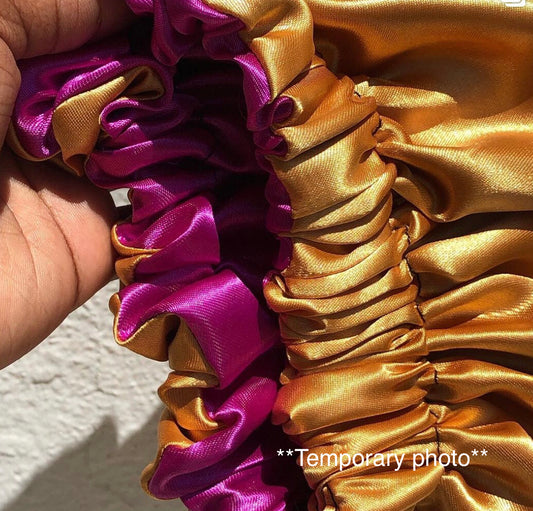 Small Kids Silk-Satin Bonnet (0-7)