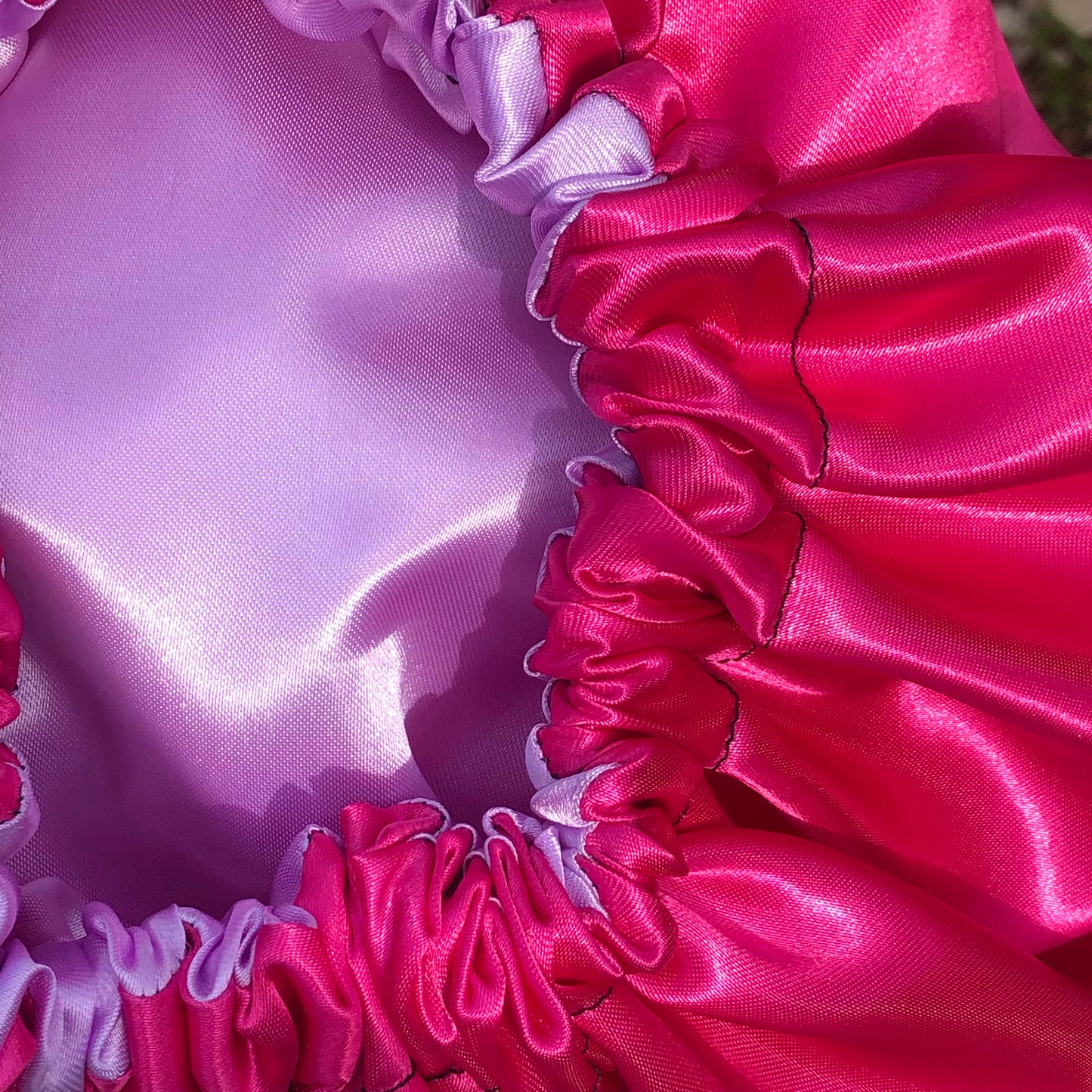 Xtra-Large Silk-Satin Bonnet