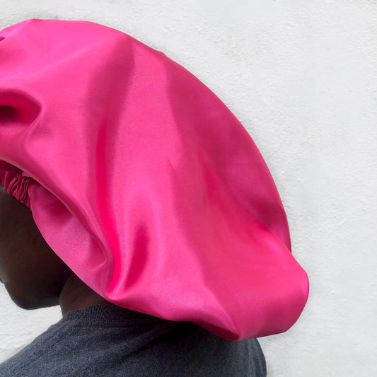 Medium Silk-Satin Bonnet