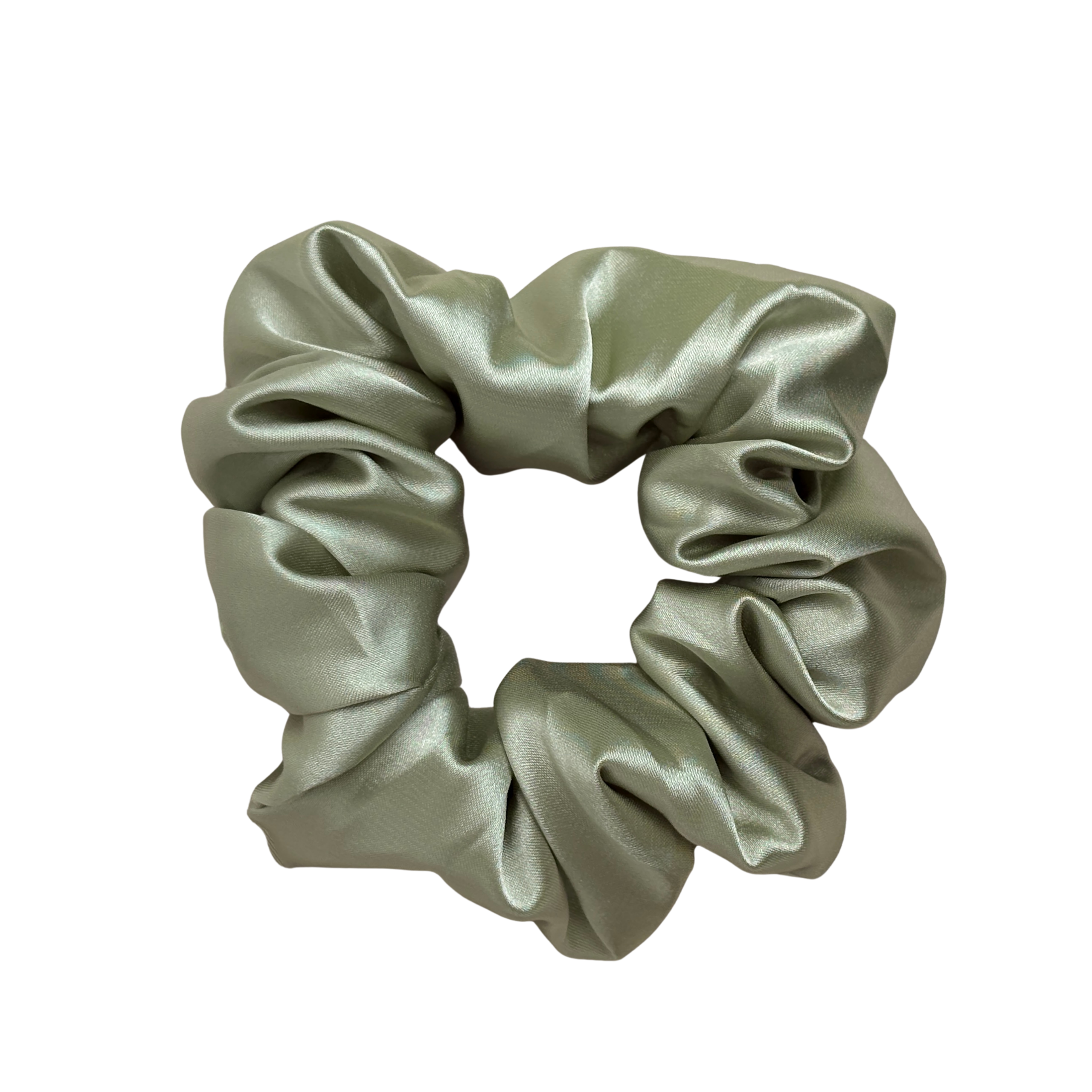 dusty sage scrunchie