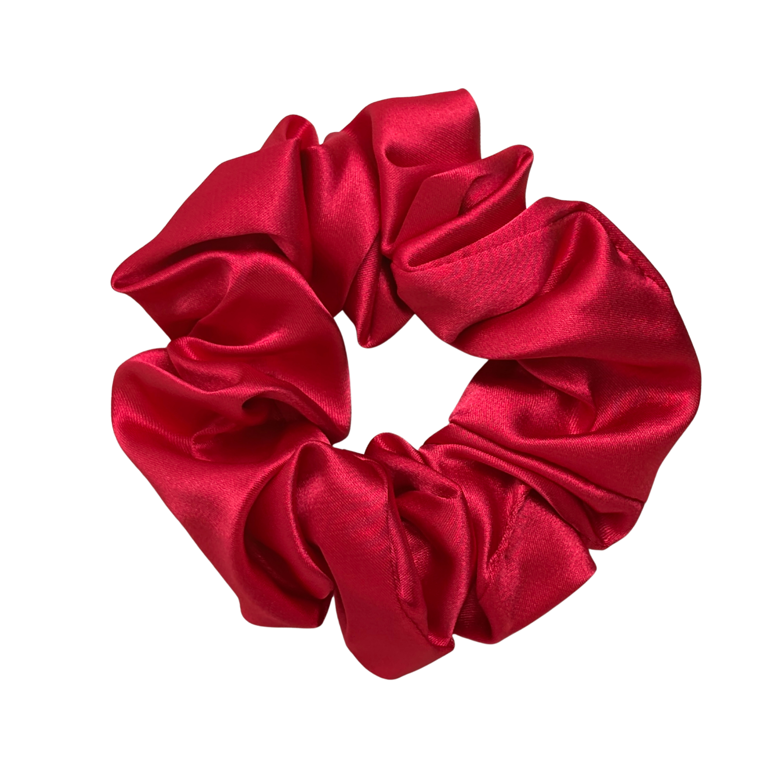 red scrunchie