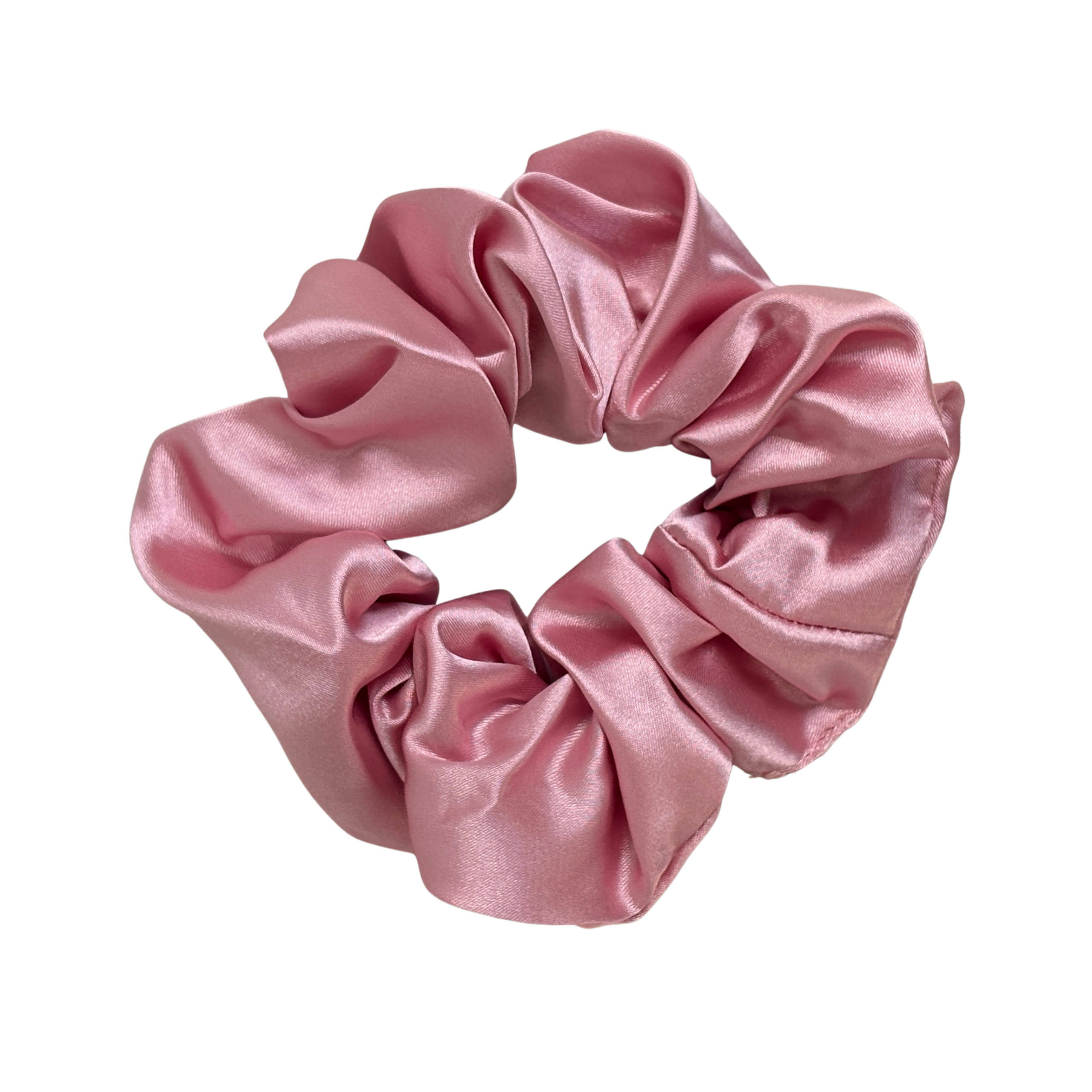 dusty pink scrunchie