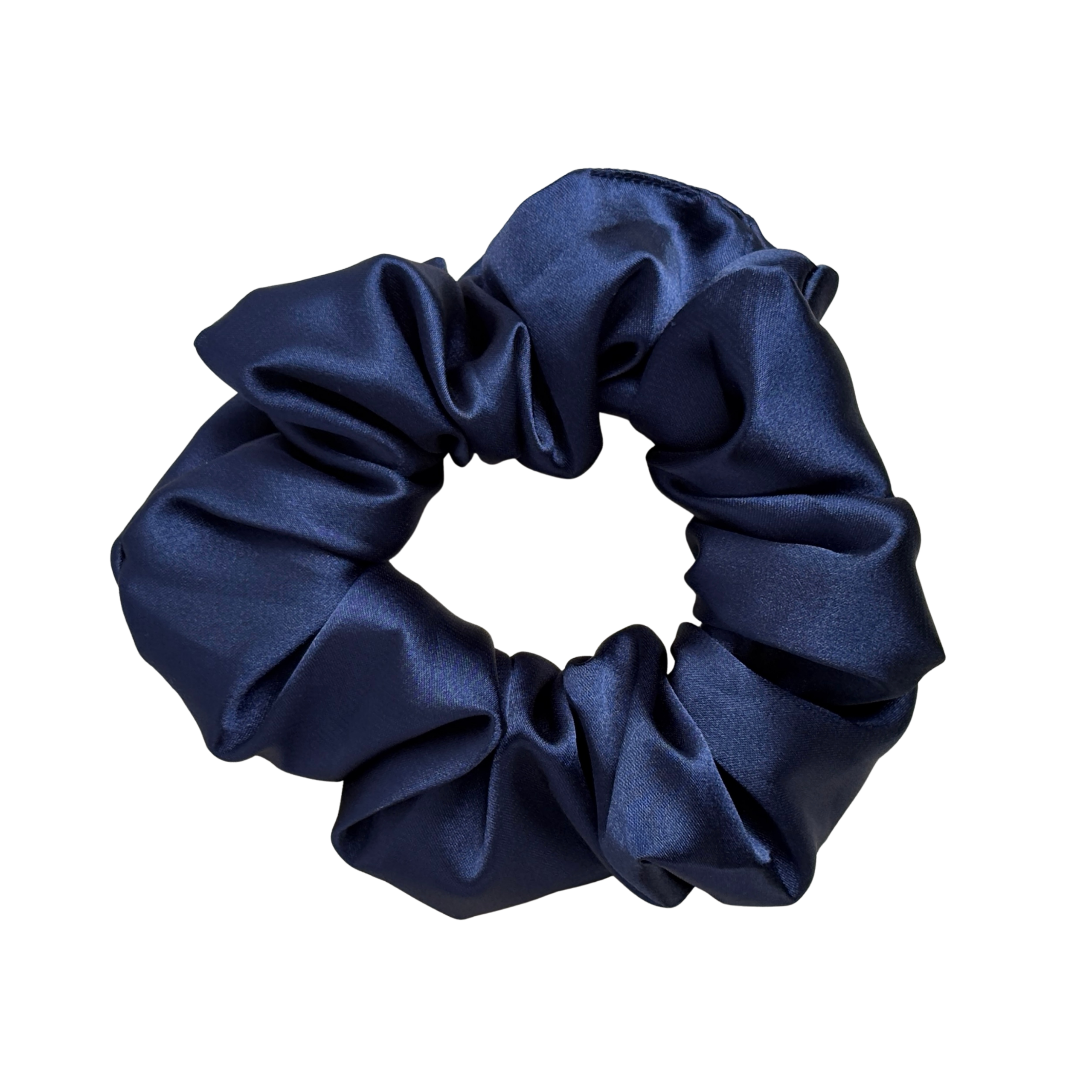 navy scrunchie