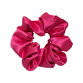 hot pink scrunchie