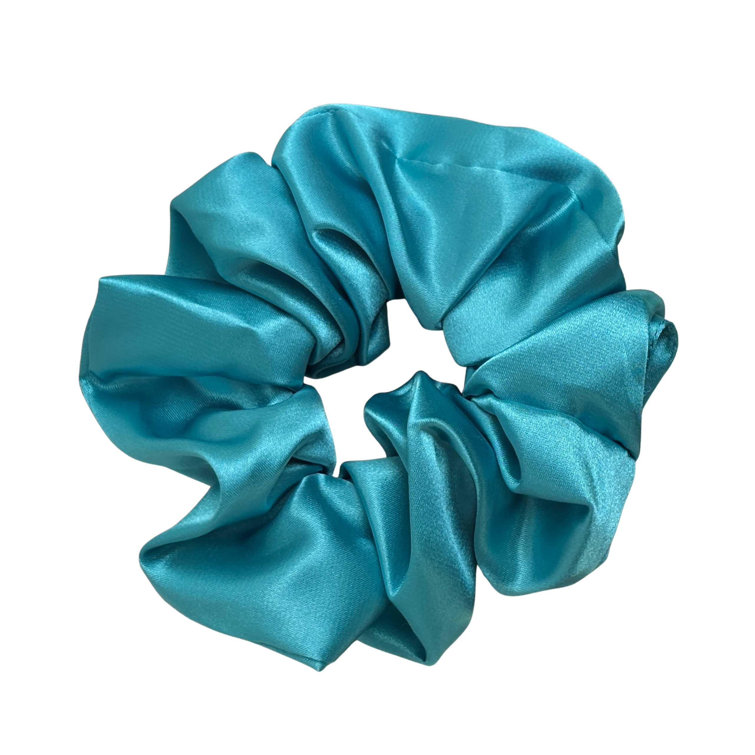 aqua scrunchie